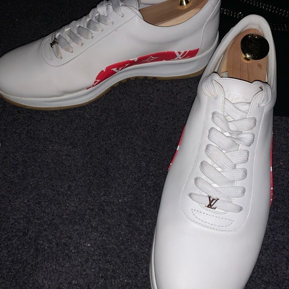 SUPREME xLOUIS VUITTON sport supreme white monogrm - Picture 8 of 8